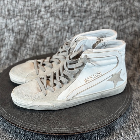 Golden Goose Slide Classic Zip Sneaker Men’s size 44 - Picture 3 of 13